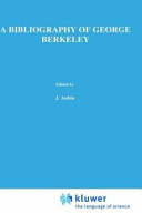 A bibliography of George Berkeley /