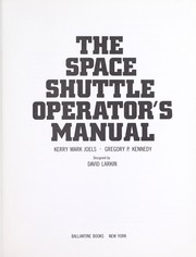 The space shuttle operator's manual /