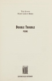 Double trouble : poems /