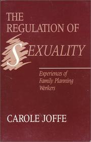 The regulation of sexuality : experiences of family planning workers /