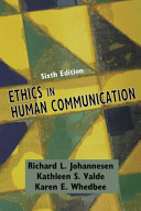 Ethics in human communication /