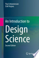 An Introduction to Design Science /