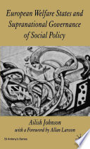 European Welfare States and Supranational Governance of Social Policy /