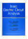 Basic electric circuit analysis /