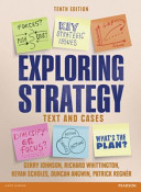 Exploring strategy : text & cases /