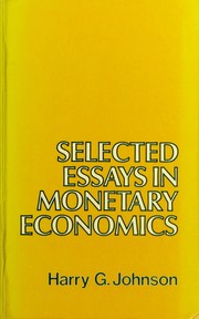Selected essays in monetary economics /