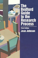 The Bedford guide to the research process /