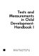 Tests and measurements in child development : a handbook /