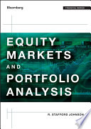 Equity markets and portfolio analysis /