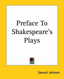 Preface to Shakespeare's plays /