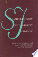 Selected poetry and prose /