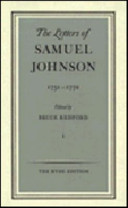 The letters of Samuel Johnson /