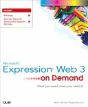 Microsoft Expression Web 3 on demand /