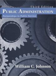 Public administration : partnerships in public service /