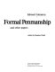 Formal penmanship and other papers /