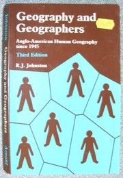 Geography and geographers : Anglo-American human geography since 1945 /