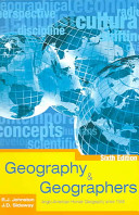 Geography & geographers : Anglo-American human geography since 1945 /