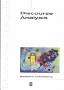 Discourse analysis /