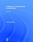 A history of architectural conservation /