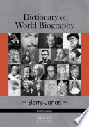 Dictionary of world biography /