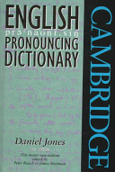 English pronouncing dictionary /