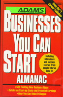 The Adams businesses you can start almanac /