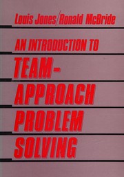 An introduction to team-approach problem solving /