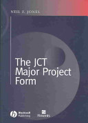 The JCT major project form /