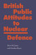 British public attitudes to nuclear defence /