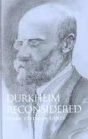 Durkheim reconsidered /