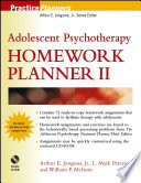 Adolescent psychotherapy homework planner II /