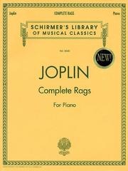 Complete rags for piano /