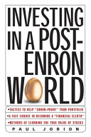 Investing in a post Enron world /