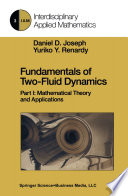 Fundamentals of two-fluid dynamics.