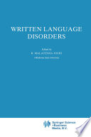 Written Language Disorders /