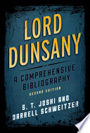 Lord Dunsany : a comprehensive bibliography /