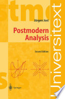 Postmodern Analysis /
