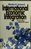 International economic integration /