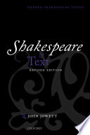 Shakespeare and text /