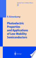 Photoelectric properties and applications of low-mobility semiconductors /