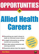 Opportunities in allied health careers /