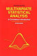 Multivariate statistical analysis : a conceptual introduction /