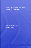 Cultures, contexts and world Englishes /