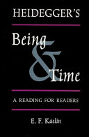 Heidegger's Being and time : a reading for readers /