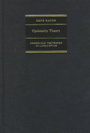 Optimality theory /