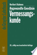 Angewandte Geodäsie : Vermessungskunde /