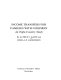 Income transfers for families with children : an eight-country study /