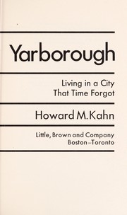 Yarborough: living in a city time forgot /