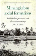 Minangkabau social formations : Indonesian peasants and the world economy /