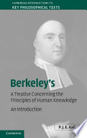 Berkeley's a treatise concerning the principles of human knowledge : an introduction /